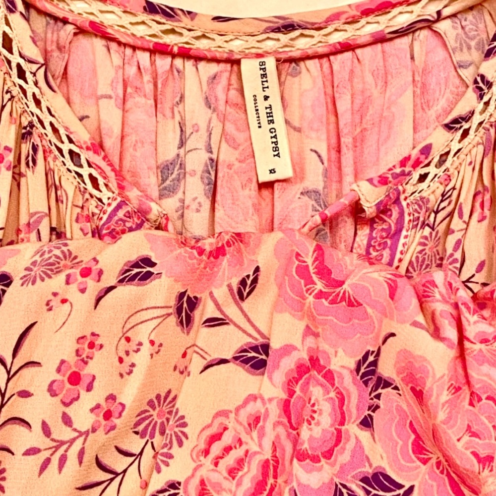 🌺🎉HP🎉🌺 NWOT Spell & The Gypsy Mystic Playdress - Picture 16 of 16